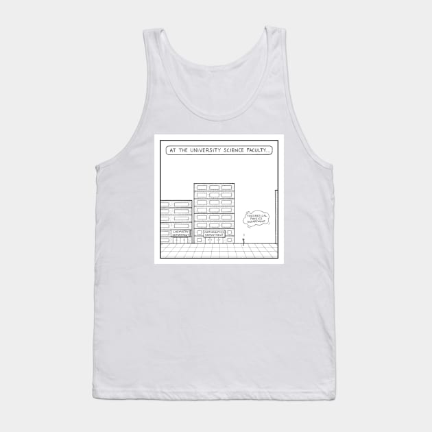 Theoretical Physics Department Tank Top by stevet3214